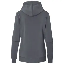 Ladies Vital Hooded Sweater Grey Back